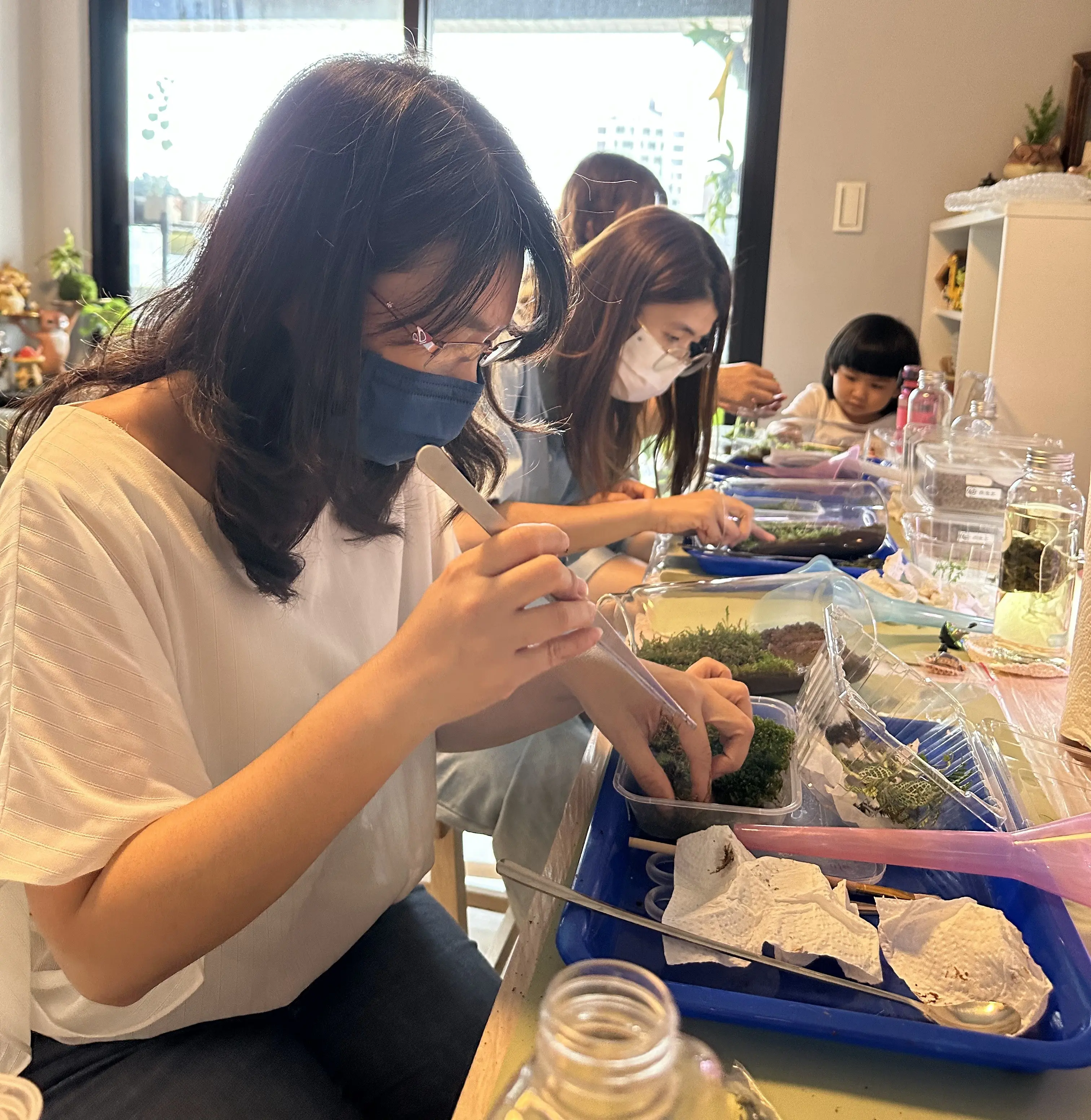 微景觀苔蘚蕨類生態瓶手作課程
