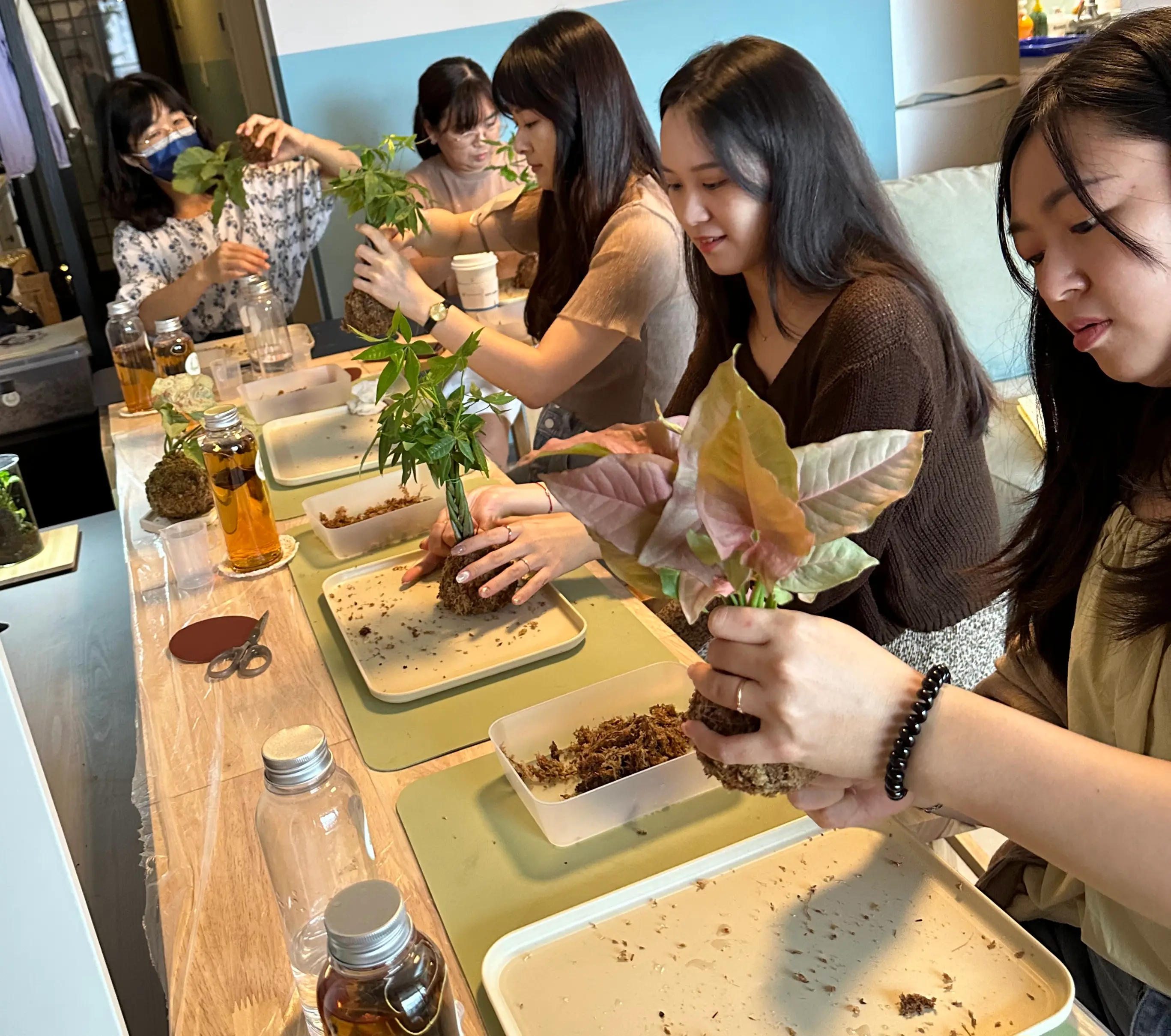 苗栗頭份竹南手作課程-10人姐妹淘包班