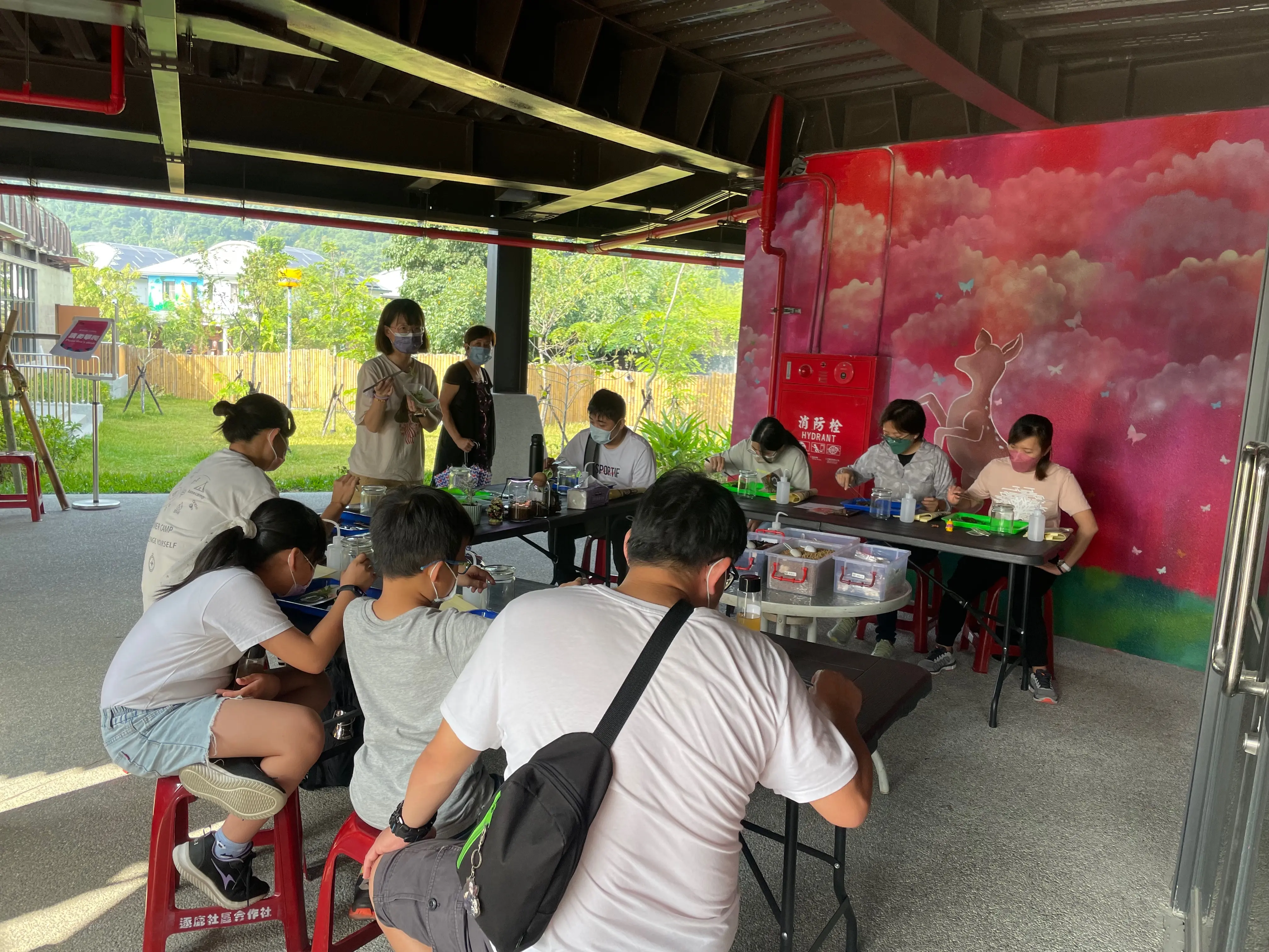 嘉義鄒族逐鹿文創園區手作課程